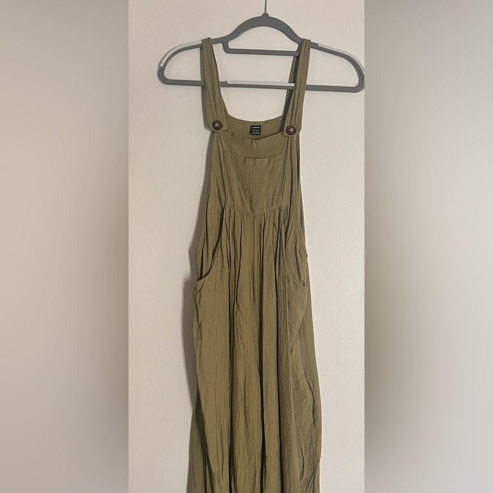 SHEIN Olive Green Jumpsuit